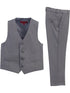 Gioberti Boy's 2 Piece Set Vest Flat Front Dress Pants Outfit, Sizes 2T-20 - SophiasStyle.com